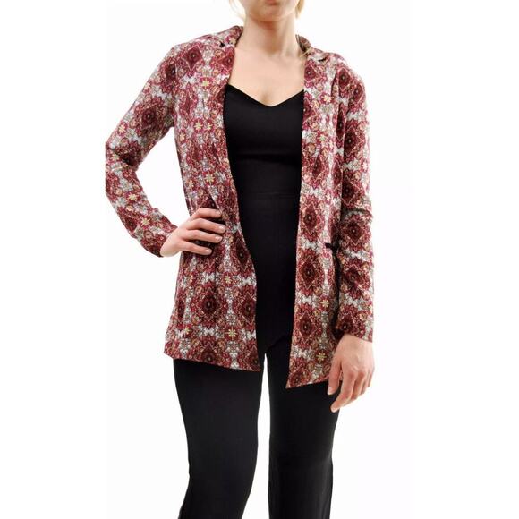 For Love and Lemons Geneva Printed Blazer - Picture 1 of 6